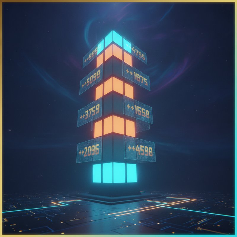 Tower Rush par Galaxsys - jeu de construction de tour futuriste avec blocs néon orange et cyan, multiplicateurs progressifs et gameplay stratégique
